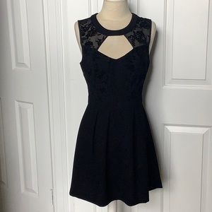 BCBGeneration little black mini dress. Size 6. NWT